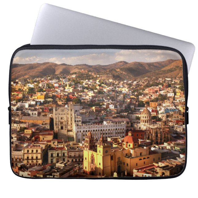 Housse Pour Ordinateur Portable Vue de ville d'en haut (Devant)