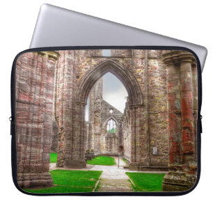 Housse Pour Ordinateur Portable Vue intérieure de l'ancienne abbaye de Tintern Pay
