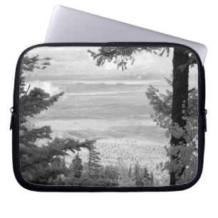 Housse Pour Ordinateur Portable Vue ouest depuis la crête de Sandia, Montagnes,