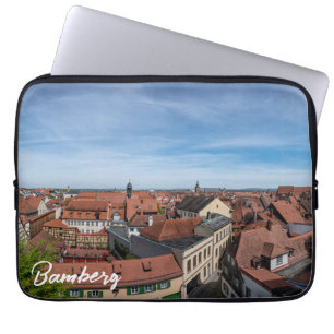 Housse Pour Ordinateur Portable Vue panoramique de la vieille ville d'en haut à Ba