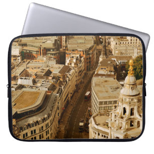 Housse Pour Ordinateur Portable Vue panoramique sur le toit de Londres avec archit