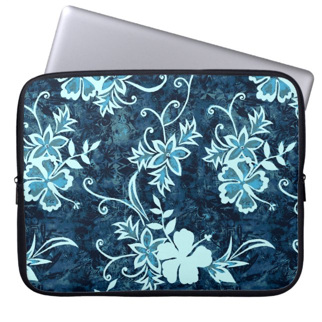Housse Pour Ordinateur Portable Waimanalo Hawaii Hibiscus Neoprène (Devant)
