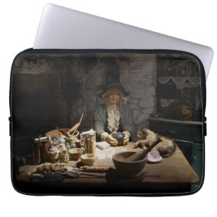 Housse Pour Ordinateur Portable White Witch's Kitchen Museum, Witchcraft & MAGICK