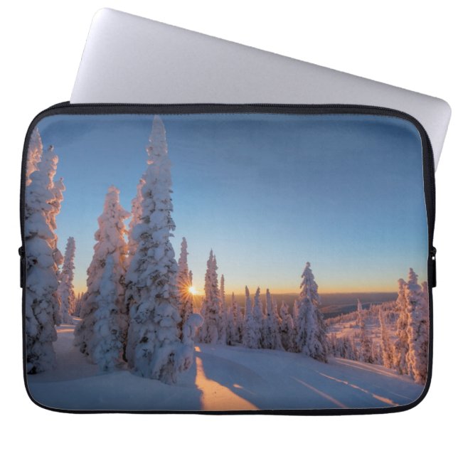 Housse Pour Ordinateur Portable Whitefish, Montana (Devant)