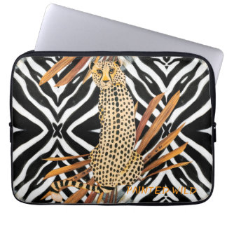 Housse Pour Ordinateur Portable Wild Cheetah