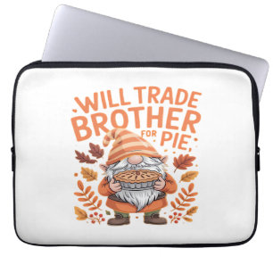 Housse Pour Ordinateur Portable Will Trade Brother Pour Gnomes À Tarte Jour D'Acti
