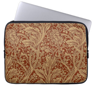 Housse Pour Ordinateur Portable William Morris Arcadia Floral Garden Fleur Classiq