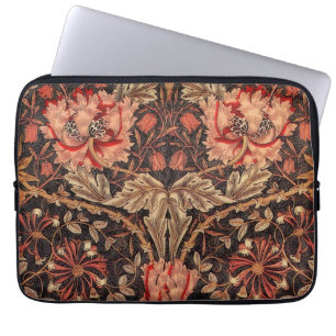Housse Pour Ordinateur Portable William Morris Honeysuckle Vintage Floral