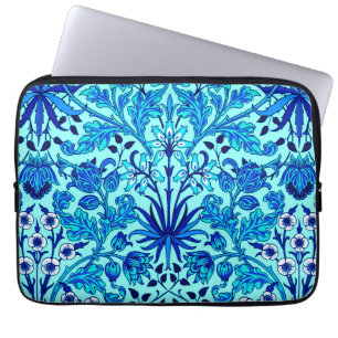 Housse Pour Ordinateur Portable William Morris Hyacinth Print, Aqua et Turquoise