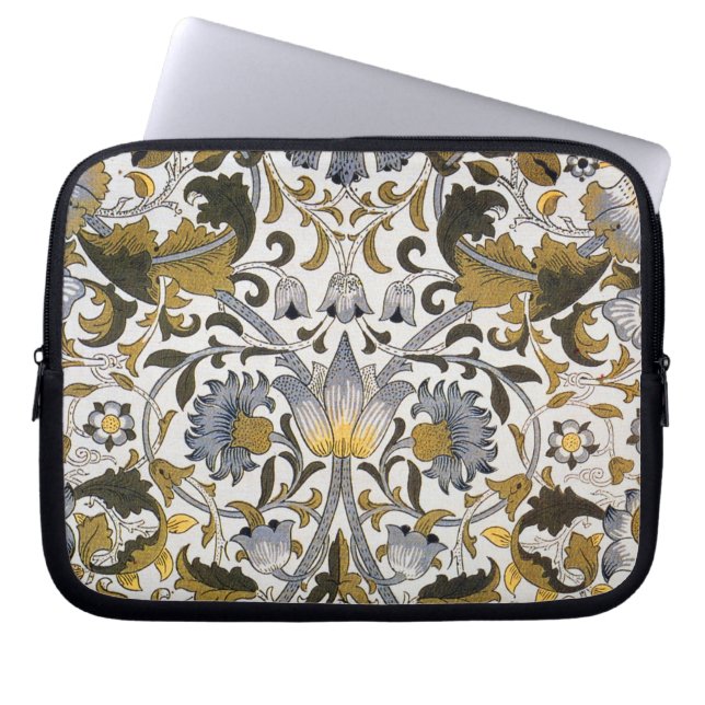 Housse Pour Ordinateur Portable William Morris Lodden Fleur florale (Devant)