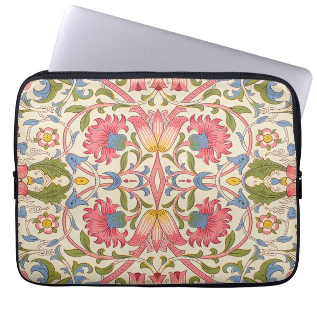 Housse Pour Ordinateur Portable William Morris Lodden Spring Wallpaper Art (Devant)