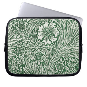 Housse Pour Ordinateur Portable william morris marigold fleurs vertes
