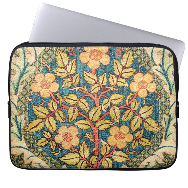 Housse Pour Ordinateur Portable William Morris Rose Wreath (Devant)