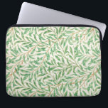 Housse Pour Ordinateur Portable William Morris. Saumon. Verdure vintage<br><div class="desc">Manche portable William Morris "Willow Bough". Motif verdoyant feuillage.</div>