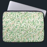 Housse Pour Ordinateur Portable William Morris. Saumon. Verdure vintage<br><div class="desc">Manche portable William Morris "Willow Bough". Motif verdoyant feuillage.</div>