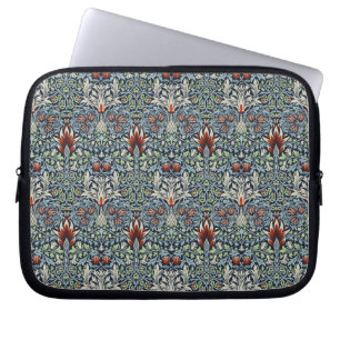 Housse Pour Ordinateur Portable William Morris Snakeshead Floral Classique Botaniq