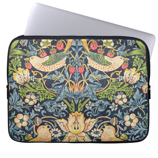 Housse Pour Ordinateur Portable William Morris Strawberry Thief Motif floral (Devant)