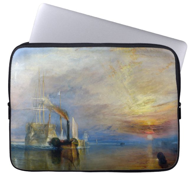 Housse Pour Ordinateur Portable William Turner - Le Fighting Temeraire (Devant)