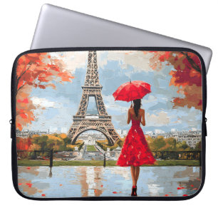 Housse Pour Ordinateur Portable Wind Romance Paris Chic Walk