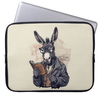 Housse Pour Ordinateur Portable Wise Donkey — Laptop Sleeve