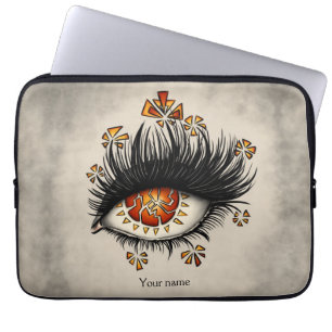Housse Pour Ordinateur Portable Witchy Oye Gothique Horror Art