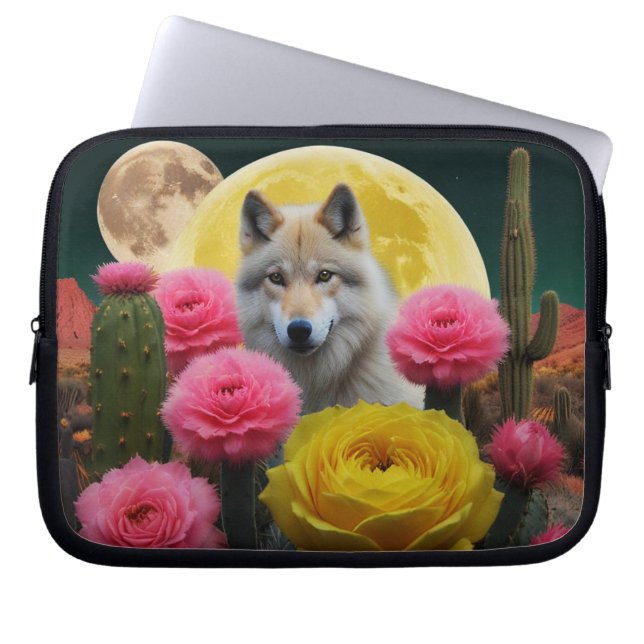 Housse Pour Ordinateur Portable Wolf15 : (Devant)