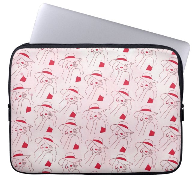 Housse Pour Ordinateur Portable Woman Laptop Sleeve (Devant)
