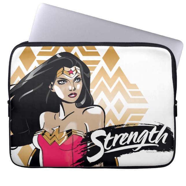 Housse Pour Ordinateur Portable Wonder Woman Force (Devant)