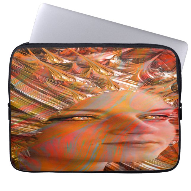 Housse Pour Ordinateur Portable Yeux cristallins (Devant)