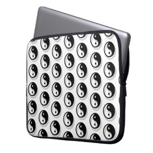 Housse Pour Ordinateur Portable Yin Et Yang Motif