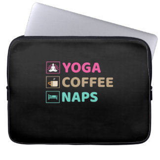 Housse Pour Ordinateur Portable Yoga Lover | Yoga Café Naps