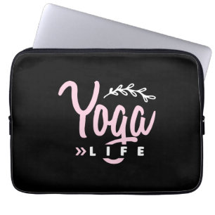 Housse Pour Ordinateur Portable Yoga Lover Yoga Life