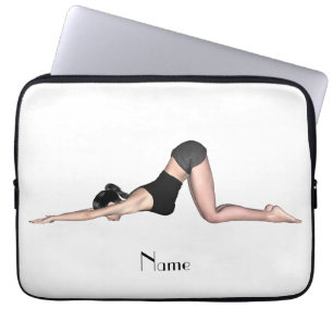 Housse Pour Ordinateur Portable Yoga Poses Thunder_Cove