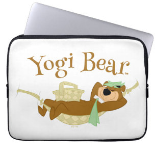 Housse Pour Ordinateur Portable Yogi Bear Pique-nique Hammock Nap Time