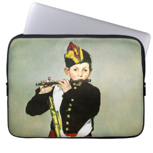 Housse Pour Ordinateur Portable Young Flutist ou Fifer Edouard Manet