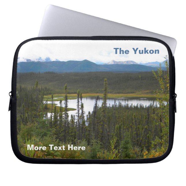 Housse Pour Ordinateur Portable Yukon Pond (Devant)