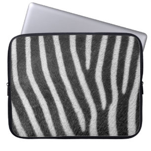 Housse Pour Ordinateur Portable Zebra Fur Motif animal