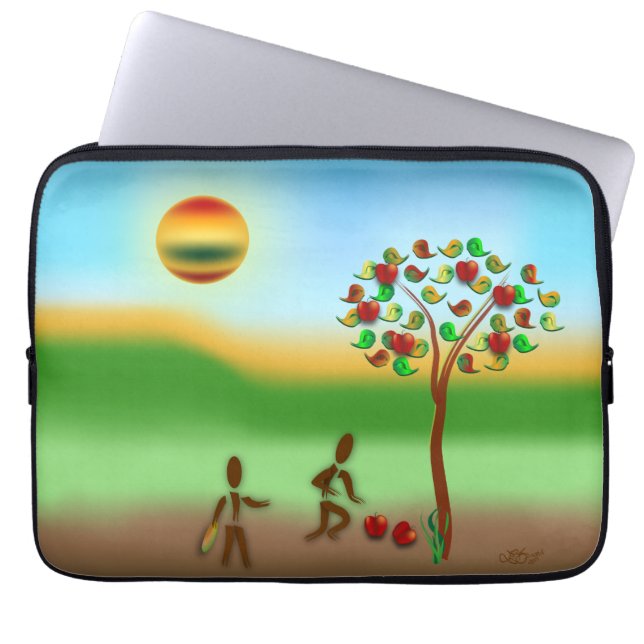 Housse Pour Ordinateur Portable Zinglees ~ Septembre (Devant)