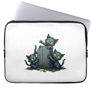 Housse Pour Ordinateur Portable Zombie Kitten Uprising