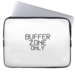 Housse Pour Ordinateur Portable Zone tampon Minimaliste Ordinateur portable indust