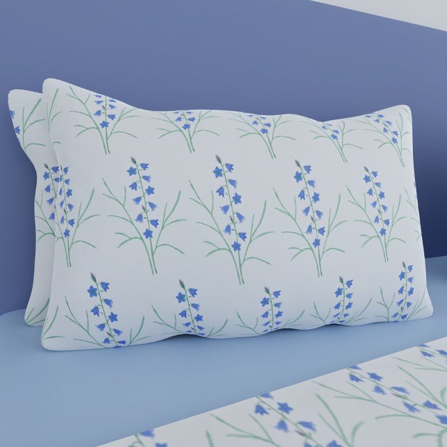 Housses de coussin bleu clair blanc grande taille (Créateur téléchargé)