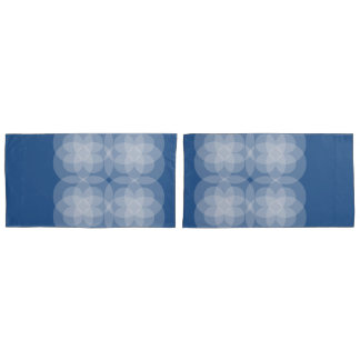 Housses de coussin - Cercles se croisant sur fond