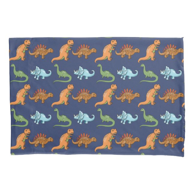 Housses de coussin de dinosaure mignon - Correspon (devant)