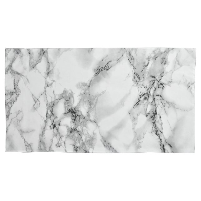 Housses de coussin en marbre blanc (devant-gauche)