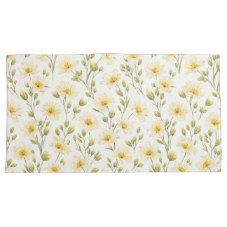 Housses de Coussin Fleur Sauvage – Roi (Lot de 2)