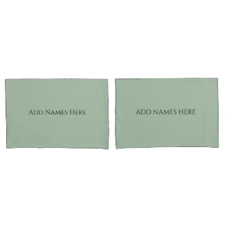 Housses de Coussin Vert Sauge – Housse de Coussin