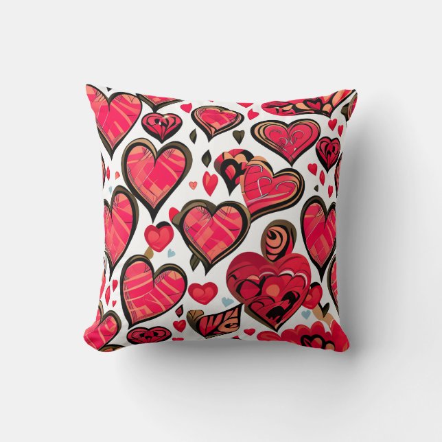 Housses de coussins pour la Saint-Valentin (Recto)