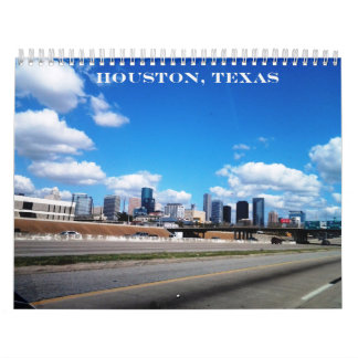 Houston, le Texas - calendrier
