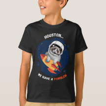 Houston Nous avons un T-shirt PAWblem