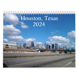 Houston, Texas - Calendrier 2024